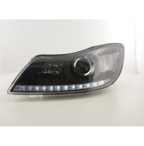 Faros Luz Diurna Skoda Octavia Ab Bj. 2009 Negro Con Luz De Estacionamiento