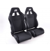 Asientos Deportivos Racecar Con Calefacción Y Masaje Fk Automotive