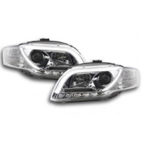 Faros Luz Diurna Set Audi A4 Typ 8e Bj. 05-07 Cromado Fk Automotive