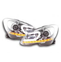 Faros Luz Diurna Mercedes C-Klasse W204 Bj. 11-14 Cromado Fk Automotive