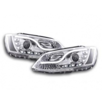 Faros Luz Diurna Con R87 Vw Jetta 6 Bj. 11- Cromado Fk Automotive