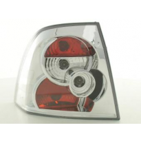 Kit De Pilotos Traseros Para Opel Vectra Modelo B  97-01 Cromado Fk Automotive