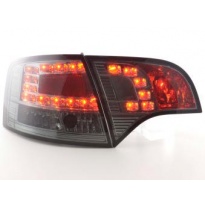 Kit De Pilotos Traseros Led Audi A4 Avant Modelo 8e  04-08 Negro Fk Automotive