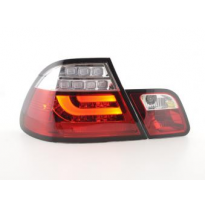 Pilotos Led Bmw 3er E46 Coupe Bj. 99-02 Trasnparente/Rojo Fk Automotive