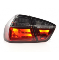 Pilotos Led Bmw 3er E90 Limo Bj. 05-08 Rojo/Negro Fk Automotive