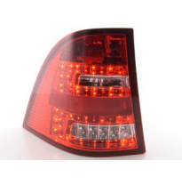 Kit De Pilotos Traseros Led Mercedes Benz Clase M Modelo W163  98-05 Color Claro/Rojo Fk Automotive