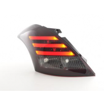 Pilotos Led Suzuki Swift Sport Bj. 2011-2013 Rojo/Negro Fk Automotive