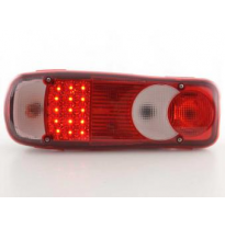 Kit De Pilotos Traseros Led Volvo Truck  06- / Renault Master  98-02 Color Claro/Rojo Fk Automotive