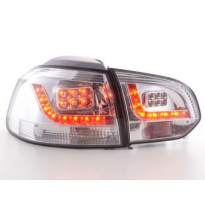 Kit De Pilotos Traseros Led Vw Golf 6 Modelo 1k  08- Cromado Fk Automotive