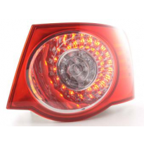 Piloto de recambio trasero derecho VW Jetta 5 (tipo 1KM) año 05- rojo transparente Fk automotive