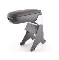 Apoyabrazos Universal Mit Staufach Schwarz/Chrom