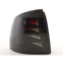 Kit De Pilotos Traseros Para Opel Astra Modelo G  98-03 Negro Cromado Fk Automotive