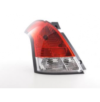 Pilotos Suzuki Swift Bj. 10-13 Rojo/Transparente Fk Automotive