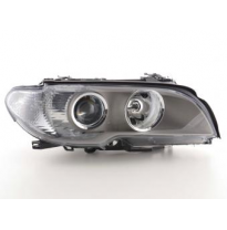 Faro De Recambio Lado Derecho Para Bmw Serie 3 E46 Coupe 03-06, Gris Fk Automotive