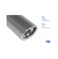 Escape FOX Opel Vectra C/ Vectra C GTS escape final duplex - 1x90 17 duplex