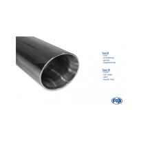 Escape FOX Skoda Citigo/ VW UP final pipe system left fitted of originaln Escape Final - 1x80 25 left