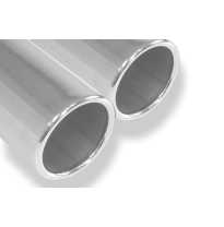 Tubos de escape para Mini Cooper S R52/R53 con silenciador trasero FOX, abrazaderas incluidas - 2x76 tipo 12 central Fox exhaust
