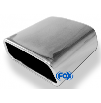 Hyundai Kona 4WD - tubos de escape debajo del parachoques salida del Escape trasero FOX derecha / izquierda - 145x65 tipo 59 der