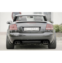 Silenciador trasero derecho/izquierdo Rieger para Audi A4 Tipo B6 - 2x80 Fox exhaust