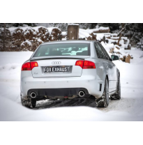 Silenciador trasero derecho/izquierdo para Audi A4 Type B7 DTM Edition - 1x100 Type 25 derecho/izquierdo Fox exhaust