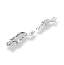 Silenciador final y medio Audi A8/S8 Tipo D2 - 2x76 tipo 17 Fox exhaust