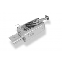 Silenciador final para Honda Civic VI de 5 puertas - 135x85 tipo 53 Fox exhaust