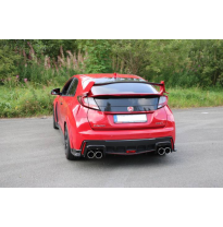 Salida final del silenciador del Honda Civic IX Type R derecha/izquierda - 2x10 Fox exhaust
