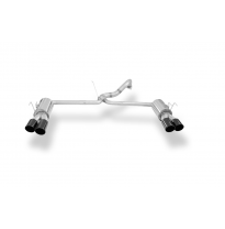 Salida final del silenciador derecha/izquierda para Honda Civic IX Type R - 2x10 Fox exhaust