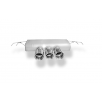 Salida del silenciador final derecha/izquierda del Honda Civic X Type R - 100-9 Fox exhaust