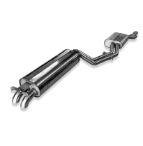 Mercedes W123/S123 - 4 cilindros. Sistema completo desde el motor. Fox exhaust