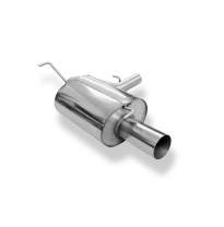 Mitsubishi Lancer Evolution VI final Silenciador Ø70mm - 1x100 Fox exhaust