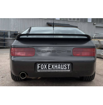 Porsche 968 Sistema parcial compuesto por silenciador trasero y delantero Fox exhaust