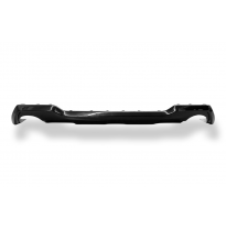 Inserto trasero Subaru Outback BT ABS negro brillante con 1x cola Fox exhaust