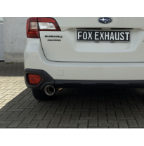 Silenciador final Subaru Outback BS - tubo de escape: 1x100 Tipo 25 Fox exhaust