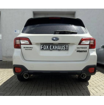 Subaru Outback BS Silenciador trasero derecho/izquierdo y silenciador delantero Fox exhaust