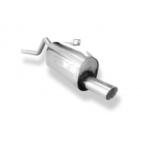 Silenciador final Toyota Starlet P9 - 1x80 tipo 25 Fox exhaust