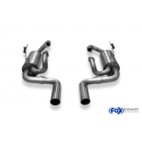 Silenciador final VW Käfer derecho/izquierdo - 2x70 tipo 14 Fox exhaust