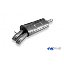 Silenciador final VW Passat 3B/3BG - 2x63 tipo 25 Fox exhaust