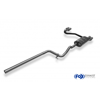 Salida final del silenciador derecha/izquierda para VW Passat 3B/3BG - tipo 2x80 Fox exhaust