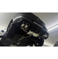 Salida de silenciador trasero derecha/izquierda para VW Golf 8 GTD con conexión Fox exhaust