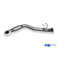 Tubo colector de admisión VW T4 Dörte de 70 mm de diámetro con tubo flexible Fox exhaust