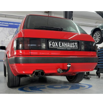 Silenciador final Audi 80 Tipo B4 quattro - 2x70 tipo 10 Fox exhaust