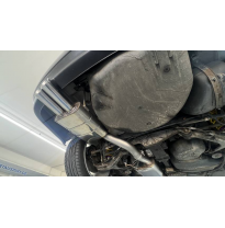 Silenciador final Audi S2 B4 sin tubos de escape - 2x80 tipo 25 Fox exhaust