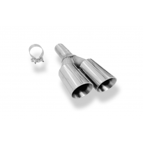 Audi A2 - 1,6l 1,4l 1,4l TDI tubo de escape para FOX final silent Fox exhaust