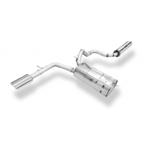 Audi A2 - 1.6l Sistema parcial desde el catalizador - 115x85 tipo 32 (consis Fox exhaust