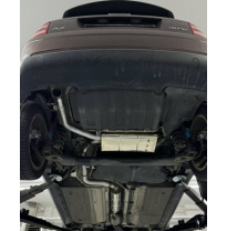 Audi A2 - 1,4 l - Sistema de depósito de 34 l (medio) del catalizador - 1x63 tipo 2 Fox exhaust