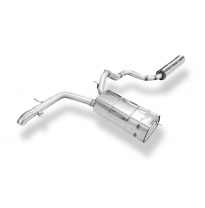 Audi A2 - 1,6 l Sistema parcial desde el catalizador - 1x63 tipo 26 (consiste Fox exhaust