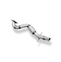 Tubo delantero con pieza flexible para Audi A2 - 1,4 l TDI 66 kW. Fox exhaust