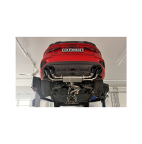 Audi S3 GY - Medio sistema limusina desde catalizador - 2x106x71 tipo 25 derecho/izquierdo negro