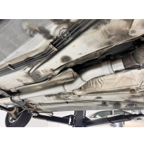 Tubo de conexión de 76 mm para Audi A4 B5 quattro en el colector de admisión original de 55 mm. Fox exhaust
